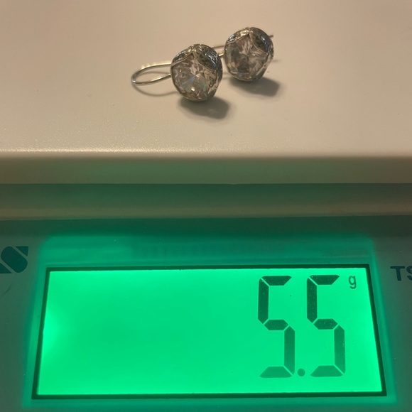 Silpada W2393 Cinema Star Cubic Zirconia Earrings - Picture 13 of 15